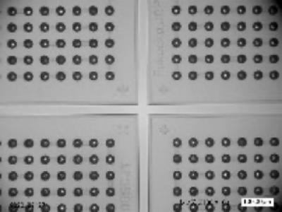 TEG晶圓熱處理后的殘?jiān)u(píng)估。220°C1小時(shí)