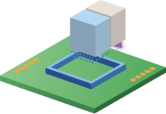 芯片貼裝膠材涂布